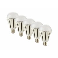 E27 24 W 5er-Set Warmweiß LED Lampe 19000 Lumen...