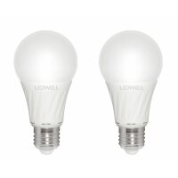 E27 10 W 2er-Set Warmweiß LED Lampe Birne 900 Lumen...