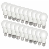 E27 8 W 20er-Set Warmweiß LED Lampe 640 Lumen 3000...