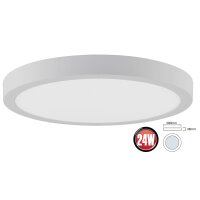 24W Warmweiß LED Panel Deckenleuchte Eckig 1850 lm