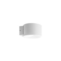 8W LED Wandleuchte Wandlampe Wandbeleuchtung modernes Design 3000K Warmweiß 400 lm Aluminium Rund Weiß
