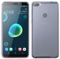 HTC DESIRE 12+ (PLUS) // Silikon Hülle Tasche Case...