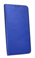 Elegante Buch-Tasche Hülle Smart Magnet für das Huawei Y6 2018 Leder Optik Wallet Book-Style Cover in Blau Schale