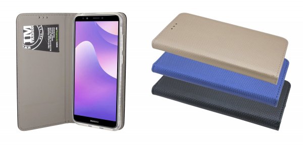 Huawei Y7 Prime 2018 Handyhülle Tasche Flip Case Smartphone Schutzhülle