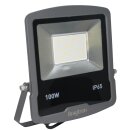 100W LED Strahler Außenleuchte 8000 Lumen Fluter IP65