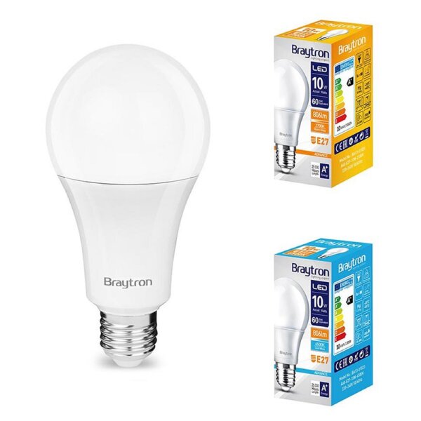 LED Leuchtmittel E27 Sockel | Lampe | Birne | Glühlampe | Licht | 10 Watt | A60 | dimmbar | 820 Lumen | warmweiß (3000 K) 3 Stück