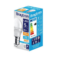 3x 5 Watt | LED Leuchtmittel |  E27 Sockel | Kugel G45 | 400 Lumen | Glühbirne | Lampe | Licht | kaltweiß