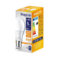 5x LED Leuchtmittel E27 5 Watt | A60 | 400 Lumen | Birne | Lampe | Licht | Glühbirne | warmweiß 5 Stück