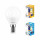 LED Leuchtmittel | E14 Sockel | Kugel P45 | 5 Watt | matt | 370 Lumen | Licht |  Beleuchtung | Glühbirne | Glühlampe | warmweiß 3 Stück