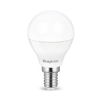 LED Leuchtmittel | E14 Sockel | Kugel P45 | 5 Watt | matt | 370 Lumen | Licht |  Beleuchtung | Glühbirne | Glühlampe | warmweiß 10 Stück
