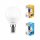 LED Leuchtmittel | E14 Sockel | Kugel P45 | 5 Watt | matt | 400 Lumen | Licht |  Beleuchtung | Glühbirne | Glühlampe | kaltweiß 3 Stück