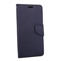 Elegante Buch-Tasche Hülle für das WIKO VIEW 2 PRO in Schwarz Leder Optik Wallet Book-Style Cover Schale @cofi1453®