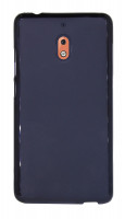 cofi1453® Silikon Hülle Basic kompatibel mit NOKIA 2.1 (2018) Case TPU Soft Handy Cover Schutz Schwarz