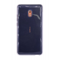 Nokia 2.1 ( 2018 ) // Silikon Hülle Tasche Case Zubehör Gummi Bumper Schale Schutzhülle Zubehör Transparent @cofi1453®