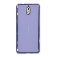 Nokia 3.1 ( 2018 ) // Silikon Hülle Tasche Case Zubehör Gummi Bumper Schale Schutzhülle Zubehör in Frosted @cofi1453®