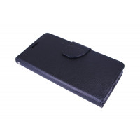 Elegante Buch-Tasche Hülle für das XIAOMI REDMI 6 in Schwarz Leder Optik Wallet Book-Style Cover Schale @ cofi1453®
