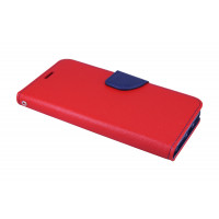 Elegante Buch-Tasche Hülle für das XIAOMI REDMI S2 in Rot Leder Optik Wallet Book-Style Cover Schale @ cofi1453®