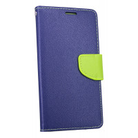 Elegante Buch-Tasche Hülle für das Nokia 5.1 (2018) in Blau Leder Optik Wallet Book-Style Cover Schale @cofi1453®