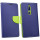 Elegante Buch-Tasche Hülle für das Nokia 5.1 (2018) in Blau Leder Optik Wallet Book-Style Cover Schale @cofi1453®
