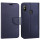 Elegante Buch-Tasche Hülle für das XIAOMI REDMI 6 PRO in Schwarz Leder Optik Wallet Book-Style Cover Schale @ cofi1453®