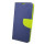 Elegante Buch-Tasche Hülle für das Huawei P Smart+ (Plus) in Blau Leder Optik Wallet Book-Style Cover Schale @ cofi1453®