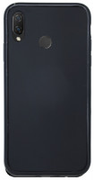 Huawei P Smart+ (Plus) // Silikon Hülle Tasche Case Zubehör Gummi Bumper Schale Schutzhülle Zubehör in Schwarz @cofi1453®