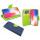 iPhone XS // Buchtasche Hülle Case Tasche Wallet BookStyle mit STANDFUNKTION in Blau-Grün @ cofi1453®