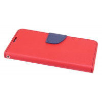 Elegante Buch-Tasche Hülle für das Nokia 5.1 PLUS 2018 in Rot Leder Optik Wallet Book-Style Cover Schale @cofi1453®