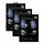 3x Panzer Schutz Glas 9H Tempered Glass Display Schutz Folie Display Glas Screen Protector für iPhone XR @cofi1453®