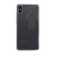 iPhone XS Max // Silikon Hülle Tasche Case Zubehör Gummi Bumper Schale Schutzhülle Zubehör in Transparent @cofi1453®