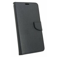 Elegante Buch-Tasche Hülle für das XIAOMI MI MAX 3 in Schwarz Leder Optik Wallet Book-Style Cover Schale @ cofi1453®