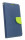 Elegante Buch-Tasche Hülle für iPhone Xs Max in Blau Leder Optik Wallet Book-Style Schale cofi1453®