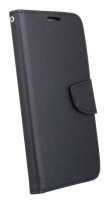 Elegante Buch-Tasche Hülle für das HUAWEI MATE 20 LITE in Schwarz Leder Optik Wallet Book-Style Cover Schale cofi1453®