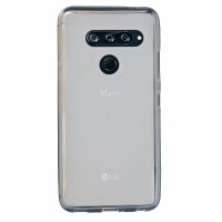 LG V40 ThinQ // Silikon Hülle Tasche Case Zubehör Gummi Bumper Schale Schutzhülle Zubehör in Frosted @cofi1453®