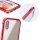 360° Magnet Slim Metall Case Schutz Tasche Handyhülle Handyschale Schutz in Rot @cofi1453