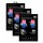 3x Panzer Schutz Glas 9H Tempered Glass Display Schutz Folie Display Glas Screen Protector für OnePlus 6T @cofi1453®