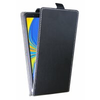 Samsung Galaxy A7 2018 (A750F) // Klapptasche Schutztasche Schutzhülle Flip Tasche Hülle Zubehör Etui in Schwarz Tasche Hülle @cofi1453®