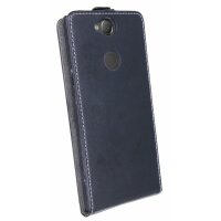 Sony Xperia XA2 PLUS // Klapptasche Schutztasche Schutzhülle Flip Tasche Hülle Zubehör Etui in Schwarz Tasche Hülle @ cofi1453®