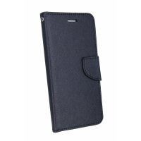 Elegante Buch-Tasche Hülle für Motorola ONE Schwarz Leder Optik Wallet Book-Style Schale cofi1453®