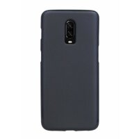 OnePlus 6T // Silikon Hülle Tasche Case Zubehör Gummi Bumper Schale Schutzhülle Zubehör in Schwarz @cofi1453®