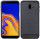 Samsung Galaxy J6+ Plus (J610F) // Silikon Hülle Tasche Case Zubehör Gummi Bumper Schale Schutzhülle in Carbon-Schwarz @cofi1453®
