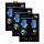 3x Panzer Schutz Glas 9H Tempered Glass Display Schutz Folie Display Glas Screen Protector für Alcatel 5V ( 5060D ) @cofi1453®