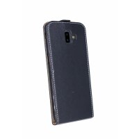 Samsung Galaxy J6+ Plus (J610F)  // Klapptasche Schutztasche Schutzhülle Flip Tasche Hülle Zubehör Etui in Schwarz Tasche Hülle @cofi1453®