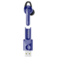 Baseus Magnetic Blue-tooth Wireless Earphone Bluetooth Headset Ohrhörer Headphone mit Geräuschunterdrückung Kopfhörer mit Mikrofon HD Voice Schwarz Weiß Blau Blau