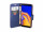 Elegante Buch-Tasche Hülle Fancy für das Samsung Galaxy J6+ Plus ( J610F ) in Rot-Blau Wallet Book-Style Schale @ cofi1453®