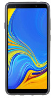 Samsung Galaxy A7 2018 ( A750F ) // S-Line TPU SchutzHülle Silikon Hülle Silikonschale Case Cover Zubehör Bumper in Schwarz @ cofi1453®