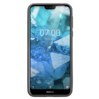 Nokia 7.1 (2018) // Silikon Hülle Tasche Case...