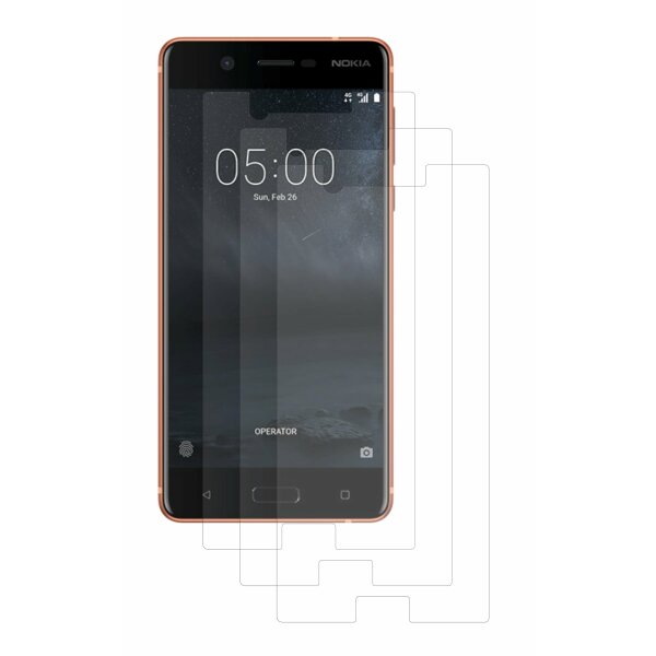 3x Premium Matt Display Schutz Folie Folien für NOKIA 5 @cofi1453®