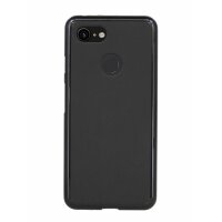 Google Pixel 3 // Silikon Hülle Tasche Case Zubehör Gummi Bumper Schale Schutzhülle Zubehör in Schwarz @cofi1453®