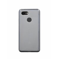 Google Pixel 3 // Silikon Hülle Tasche Case Zubehör Gummi Bumper Schale Schutzhülle Zubehör in Grau @cofi1453®